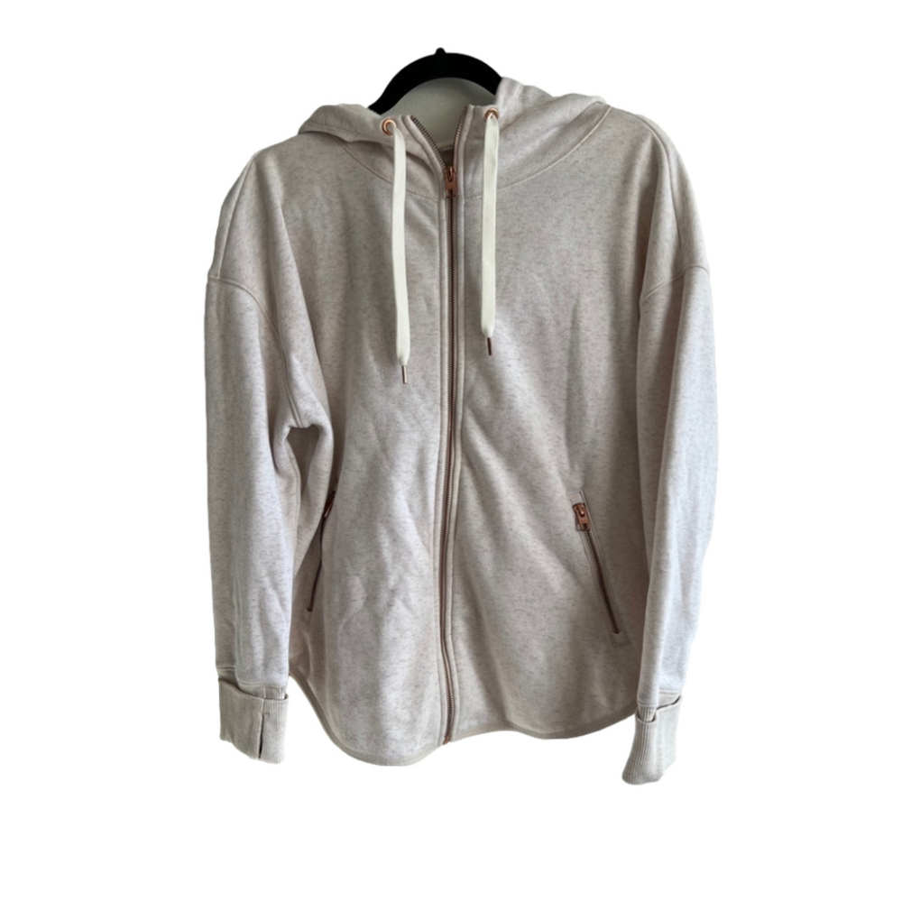 Athleta Hoodie, Women's Size M, Beige